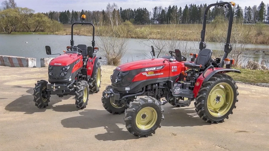 Минитрактор Solis-Gold | Солис-Голд 26 Xtra 1.2 Mit 4x4 6+2 Radial agri 7.00-14 / 8.3-24 (с ПСМ)