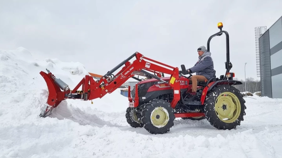 Минитрактор Solis-Gold | Солис-Голд 26 Xtra 1.2 Mit 4x4 6+2 Radial agri 7.00-14 / 8.3-24 (с ПСМ)