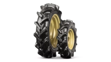 Комплект резины с дисками STD agri для Solis 26 7.00-14 / 8.3-24