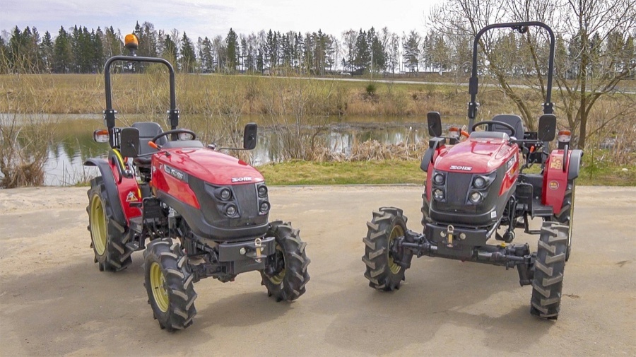 Минитрактор Solis-Gold | Солис-Голд 26 Mit 4x4 6+2 Radial agri 7.00-14 / 8.3-24 (с ПСМ)