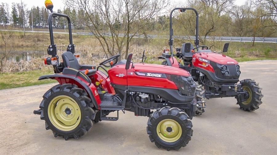 Минитрактор Solis-Gold | Солис-Голд 26 Mit 4x4 6+2 Radial agri 7.00-14 / 8.3-24 (с ПСМ)