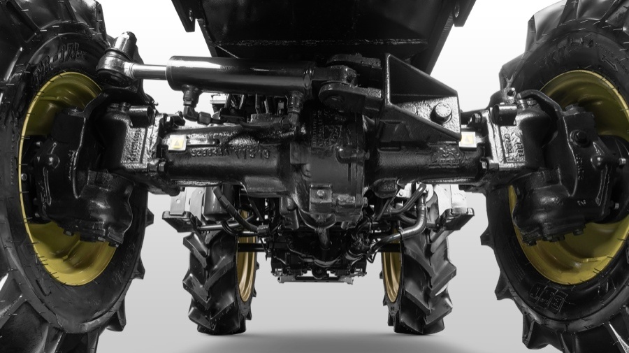 Минитрактор Solis-Gold | Солис-Голд 26 Mit 4x4 HST STD agri 6.00-12 / 8.3-20 (c ПСМ)