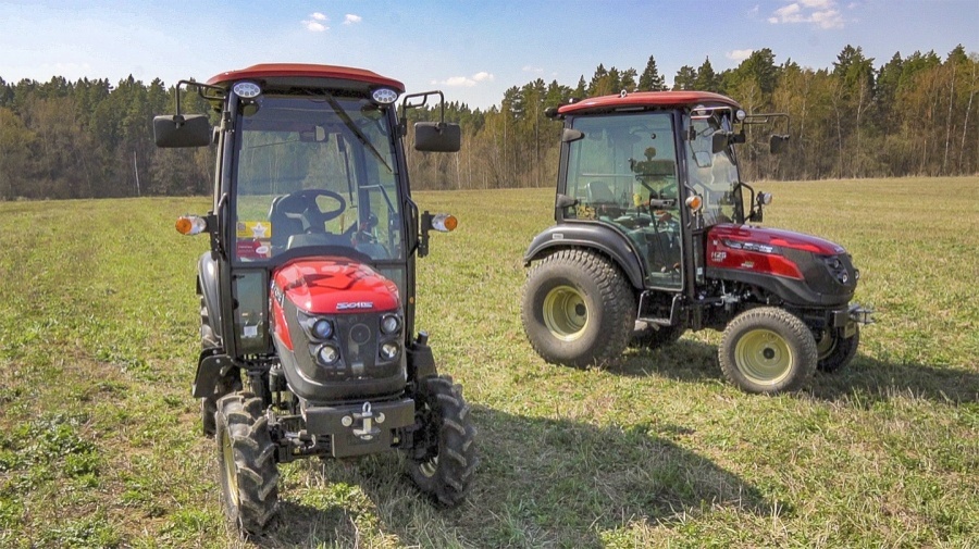 Минитрактор Solis-Gold | Солис-Голд 26С Mit 4x4 HST STD agri 6.00-12 / 8.3-20 (c ПСМ)