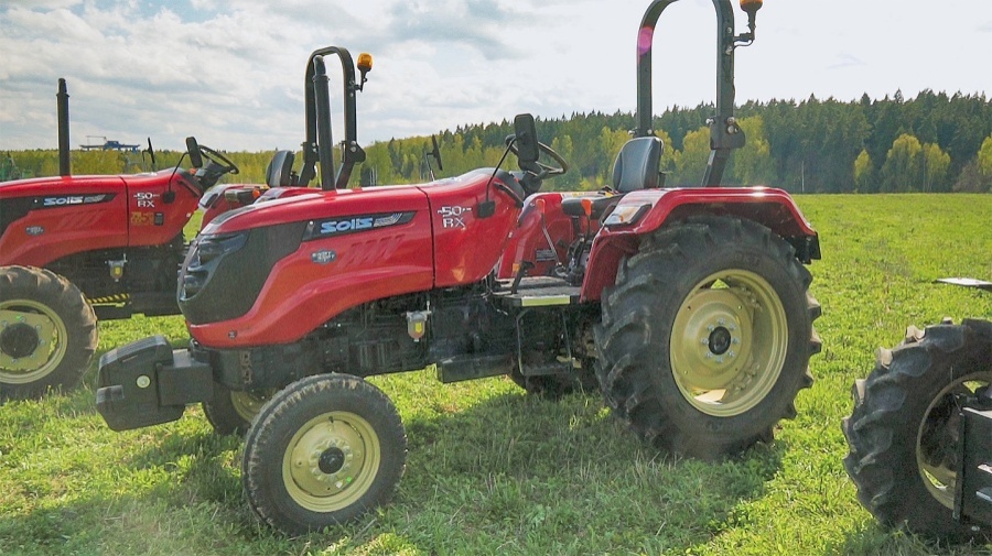 Трактор Solis-Gold | Солис-Голд 50 4x2 8+2 Radial agri 6.5-16 / 13.6-28 (с ПСМ)