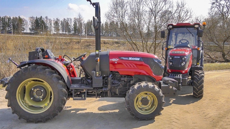 Минитрактор Solis-Gold | Солис-Голд 60G 4x4 12+12 MST Radial аgri 280-70R18 / 360-70R28 (с ПСМ)