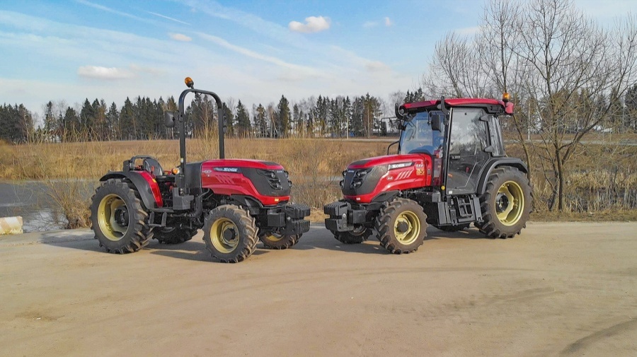 Минитрактор Solis-Gold | Солис-Голд 60GС A/С 4x4 12+12 Carraro Radial аgri 280-70R18 / 360-70R28 (с ПСМ)