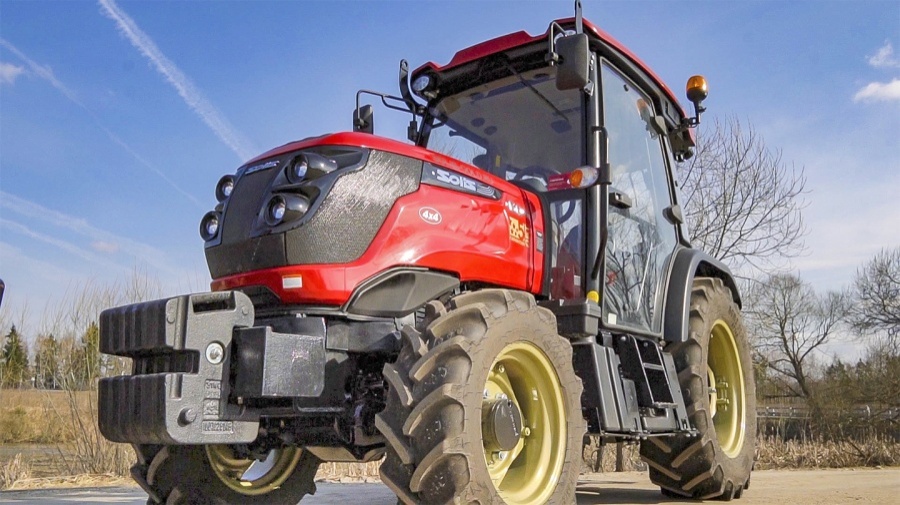 Минитрактор Solis-Gold | Солис-Голд 60GС A/С 4x4 12+12 Carraro Radial аgri 280-70R18 / 360-70R28 (с ПСМ)